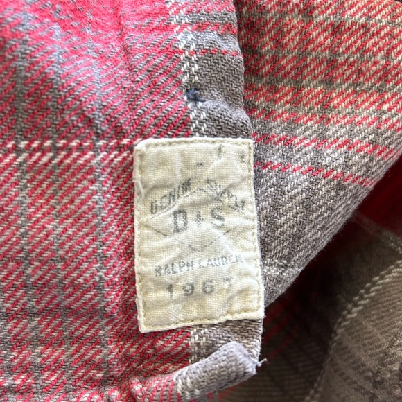Ralph Lauren Denim & Supply Plaid Shirt Size L - Picture 5 of 5
